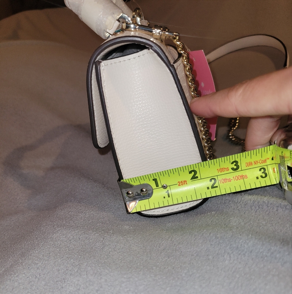 NWT Kate Spade Cream Mini Bag with Colorful Gem Accents - Picture 6 of 13